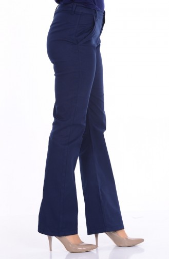 Pockets Trousers 2304-06 Navy Blue 2304-06