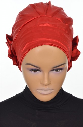 Red Ready to Wear Turban 0038-13