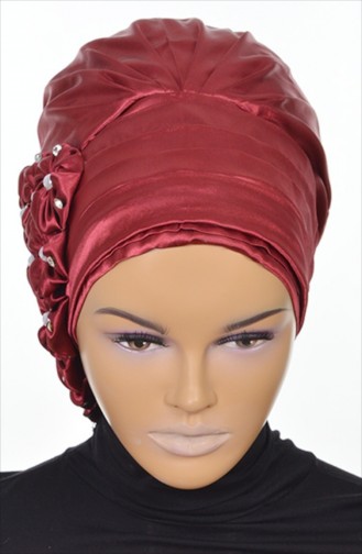 Claret Red Ready to Wear Turban 0039-14