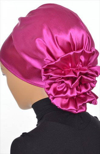 TURBAN PRET SATİN-FUSHİA HT-44 44