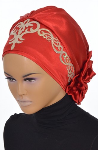 Turban Pret-a-Porter Rouge 65-K