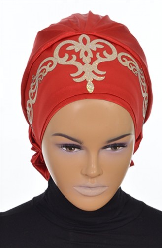 Turban Pret-a-Porter Rouge 65-K
