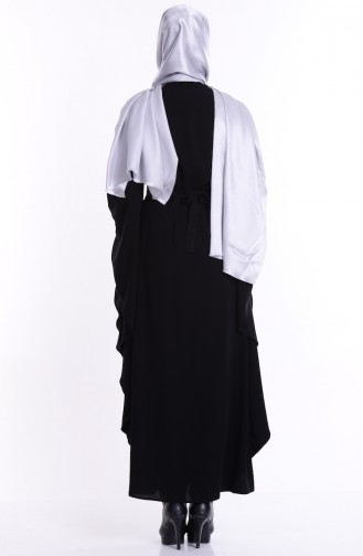 Black Abaya 7702-02