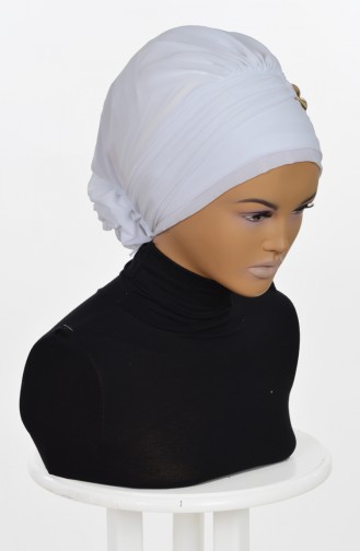 TURBAN PRET MOUSSELİNE-BLANC CASSER HT0007-24 0007-24