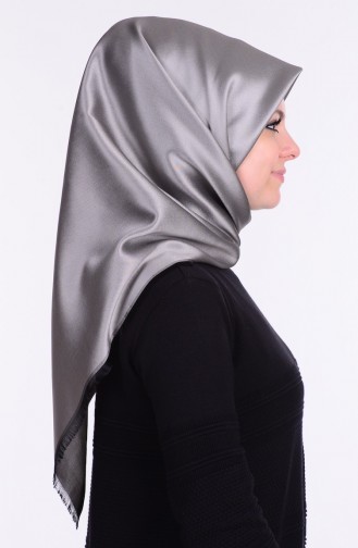 Silver Gray Smart Scarf 08