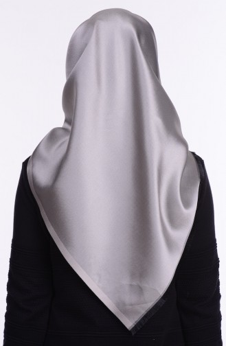 Silver Gray Smart Scarf 08