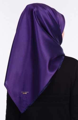 Dark Purple Smart Scarf 03