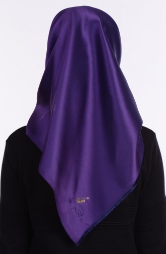 Dark Purple Smart Scarf 03