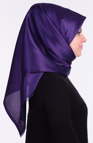 Dark Purple Smart Scarf 03