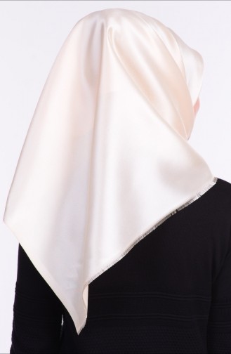 Cream Smart Scarf 06