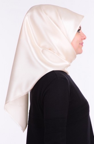 Cream Smart Scarf 06