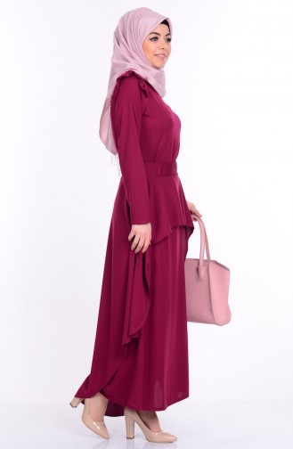 Robe Hijab Fushia 7244-03