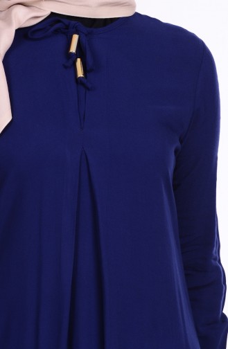 فستان لون كحلي 1134-06