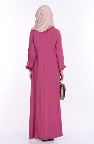 Powder Hijab Dress 1134-05