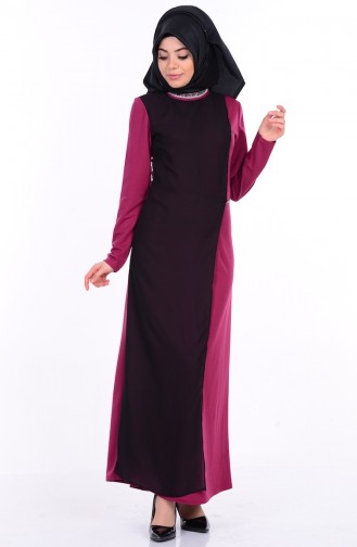 Schwarz Hijab Kleider 2023-02