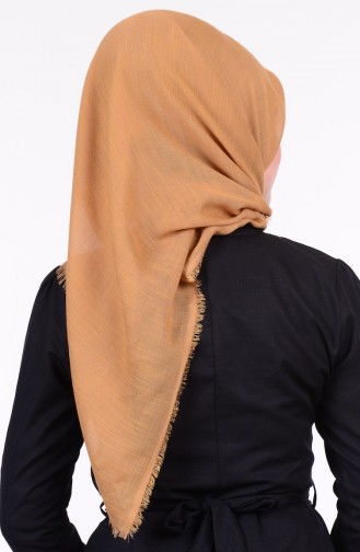 Sökme Pamuk Eşarp 50056-41 Hardal
