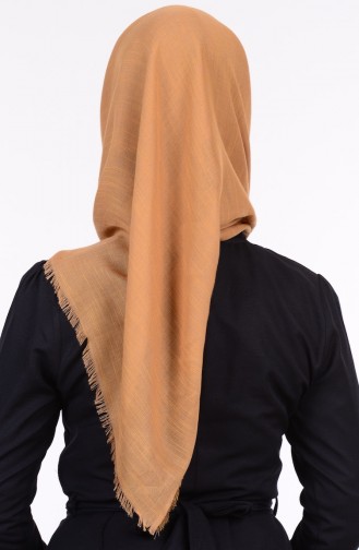 Sökme Pamuk Eşarp 50056-41 Hardal