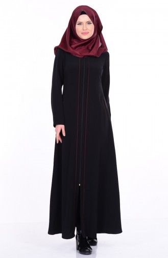Black Abaya 1056-01