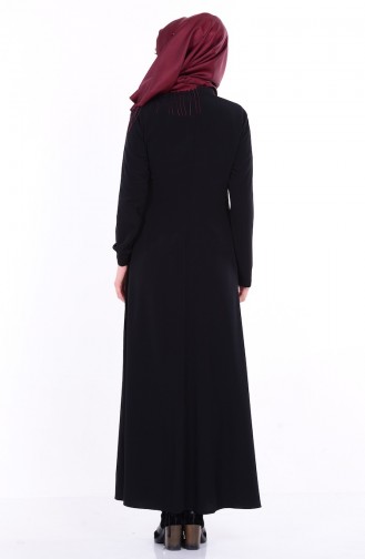 Black Abaya 1056-01
