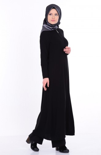 Black Abaya 1001-01