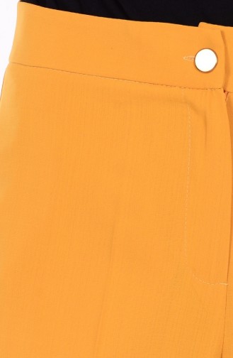 Wide leg Trousers 1036-02 Mustard 1036-02