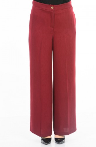 Claret Red Pants 1036-06