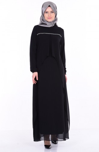 Black İslamitische Jurk 99006-01