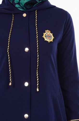 Navy Blue Topcoat 61121-03