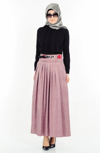 Dark Pink Skirt 8002-06