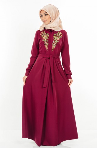 Zwetschge Hijab Kleider 1790-02