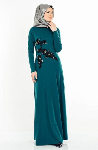 Lace Dress 0026-03 Green 0026-03