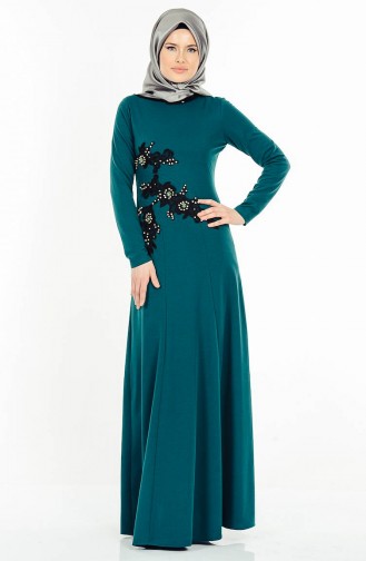 Lace Dress 0026-03 Green 0026-03