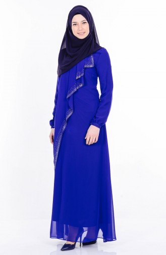 Saxon blue İslamitische Jurk 99004-05