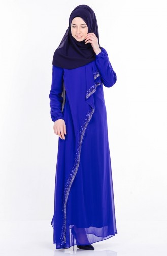 Robe Hijab Blue roi 99004-05