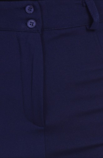 Pantalon Simple 31114-02 Bleu Marine 31114-02