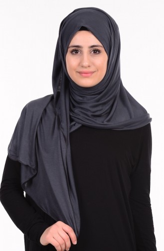 Dark gray Sjaal 52