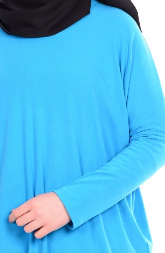 Yarasa Kol Tunik 0726-03 Mavi
