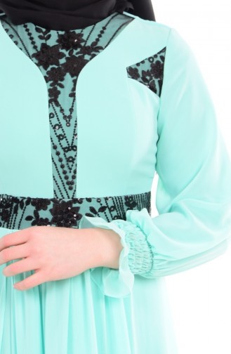 Minzengrün Hijab Kleider 2010-06