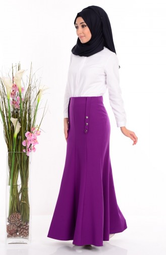 Balık Etek 15018-02 Mor