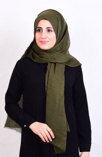 Piliseli Cotton Şal 50107-05 Haki