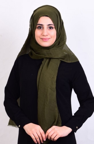 Piliseli Cotton Şal 50107-05 Haki