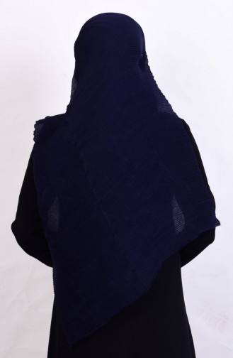 Dark Navy Blue Sjaal 08