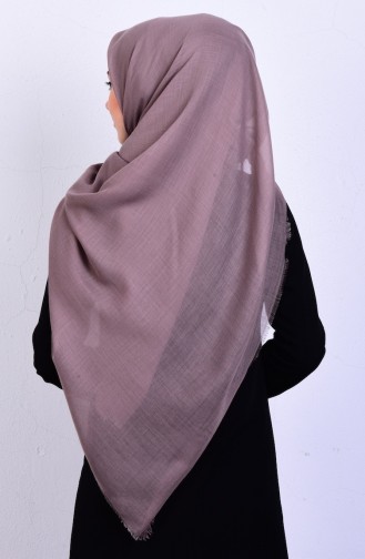 Büyük Boy Cotton Eşarp 50111-21 Vizon