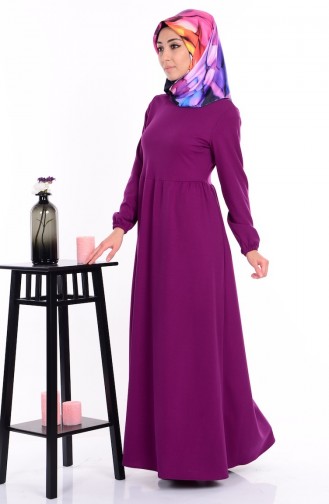 Robe Hijab Violet 1050-08