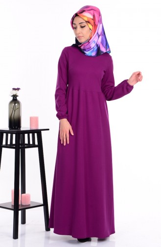 Robe Hijab Violet 1050-08