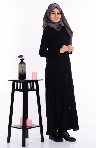 Judge Collar Abaya 6115-01 Black 46115-01