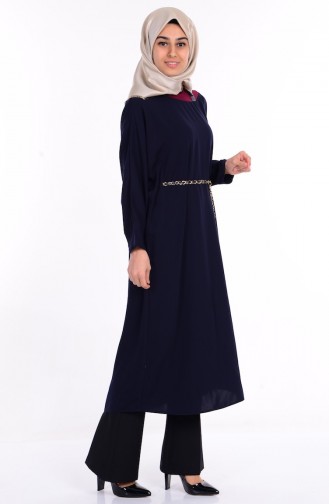 Navy Blue Tunics 0686-02