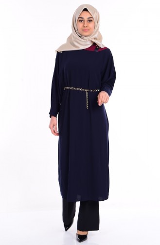 Navy Blue Tunics 0686-02