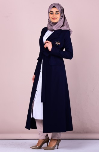 Belted  Long Cup 61128-02  Navy Blue  61128-02