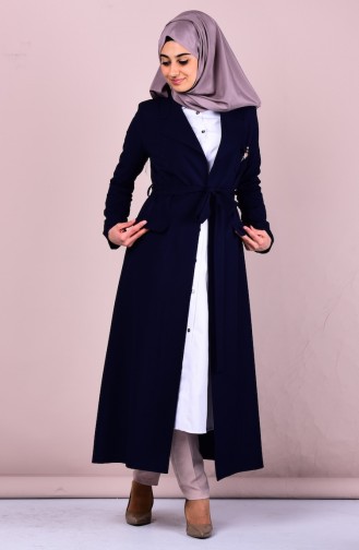 Belted  Long Cup 61128-02  Navy Blue  61128-02